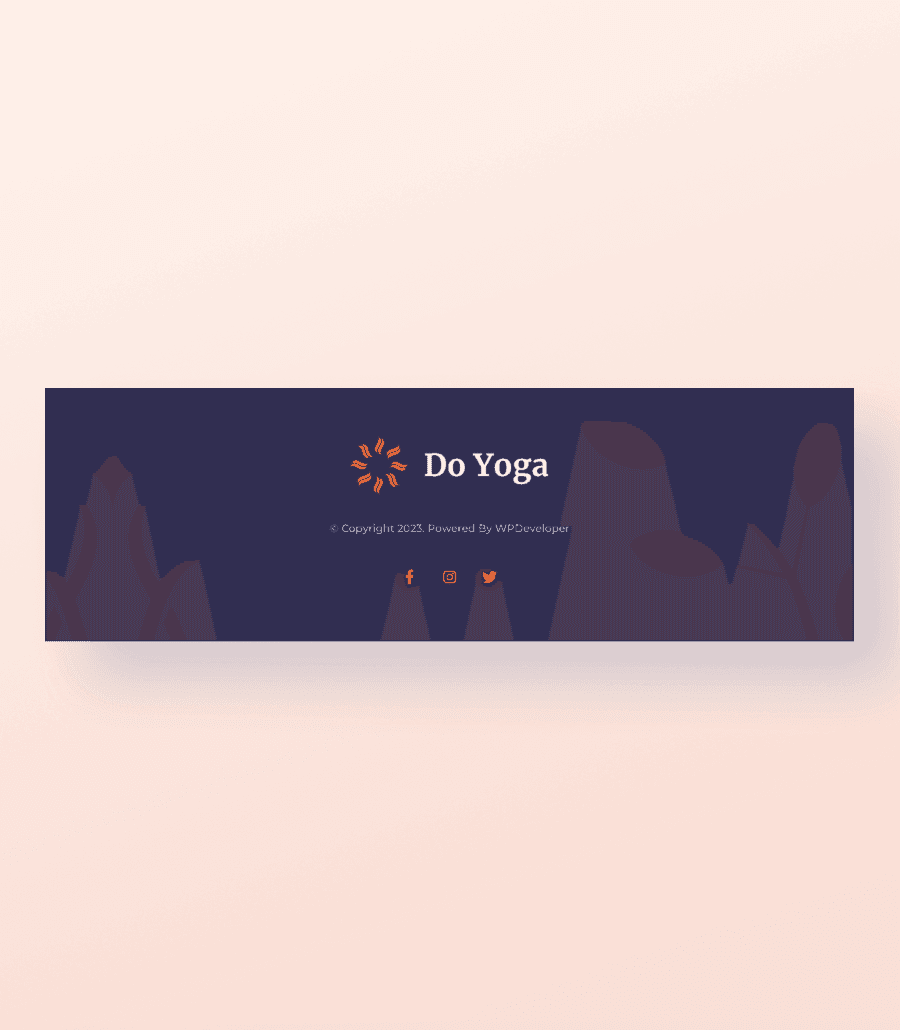 Do Yoga Footer Section thumbnail