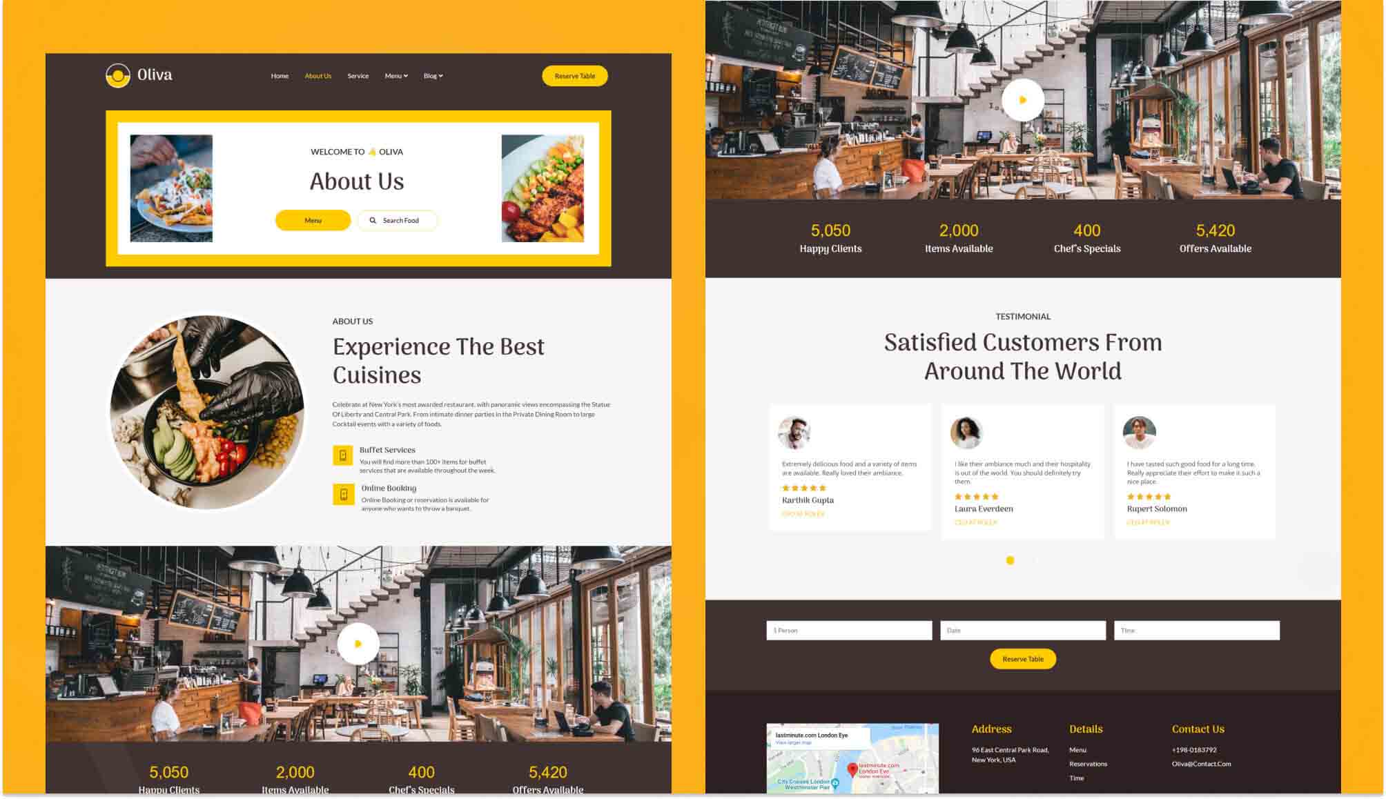 Oliva About Page Banner