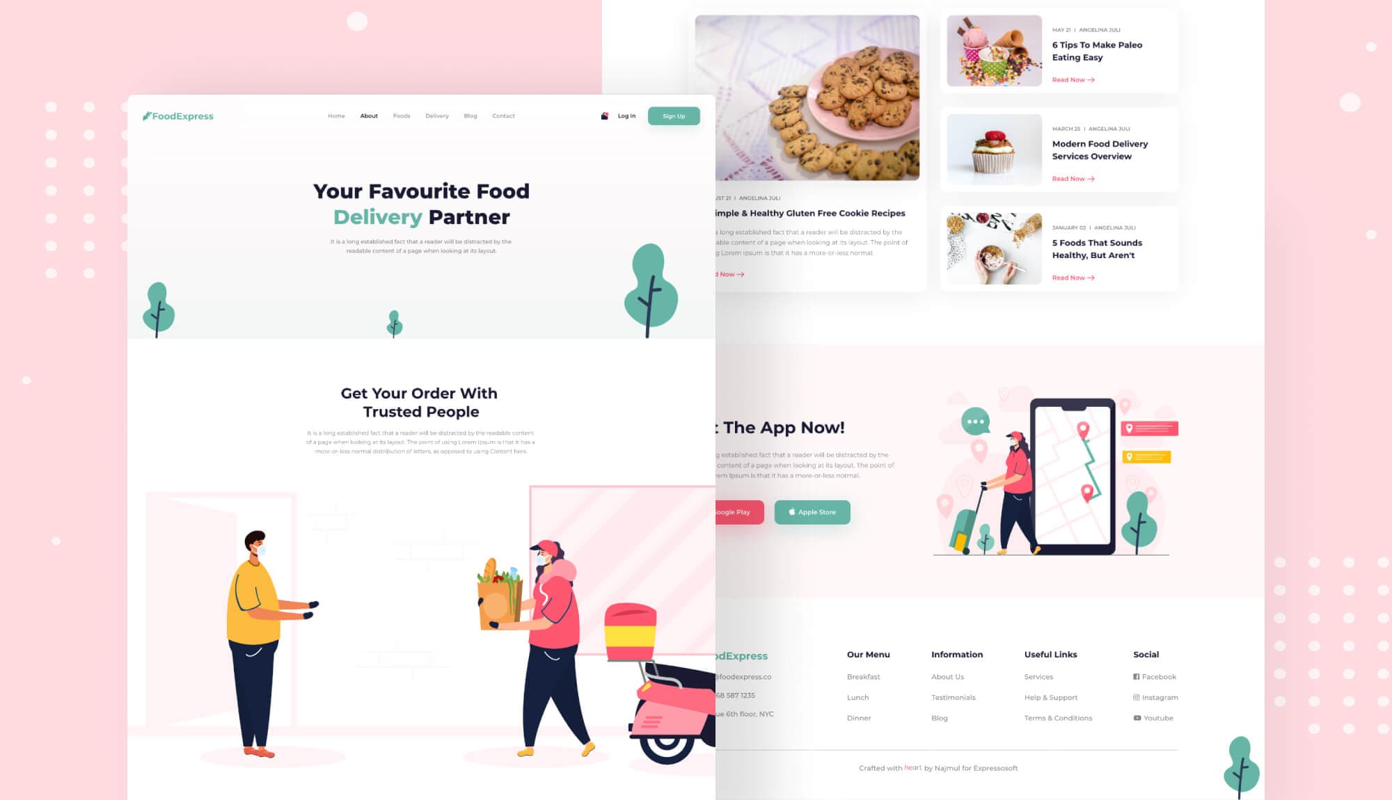 Food Express About Page Banner