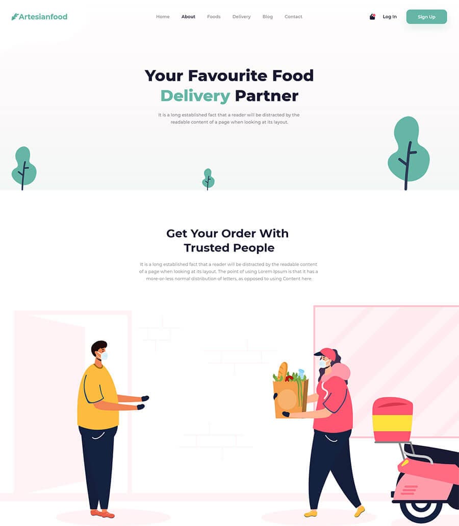 Food Express About Page thumbnail