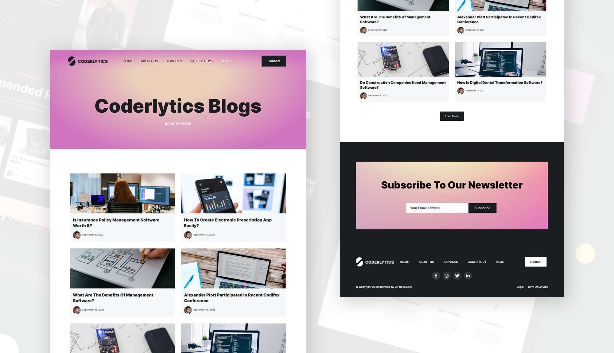 Coderlytics Blog Page Banner