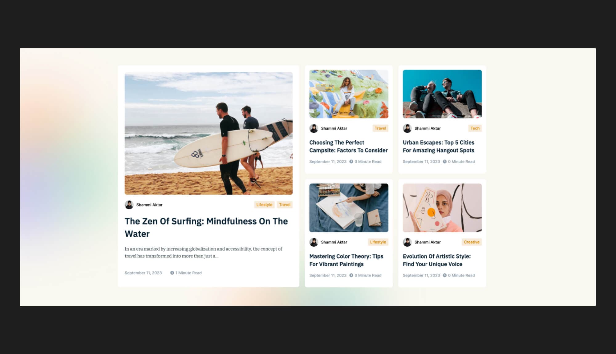 BloggerZen Featured Posts Section For Gutenberg By Templately