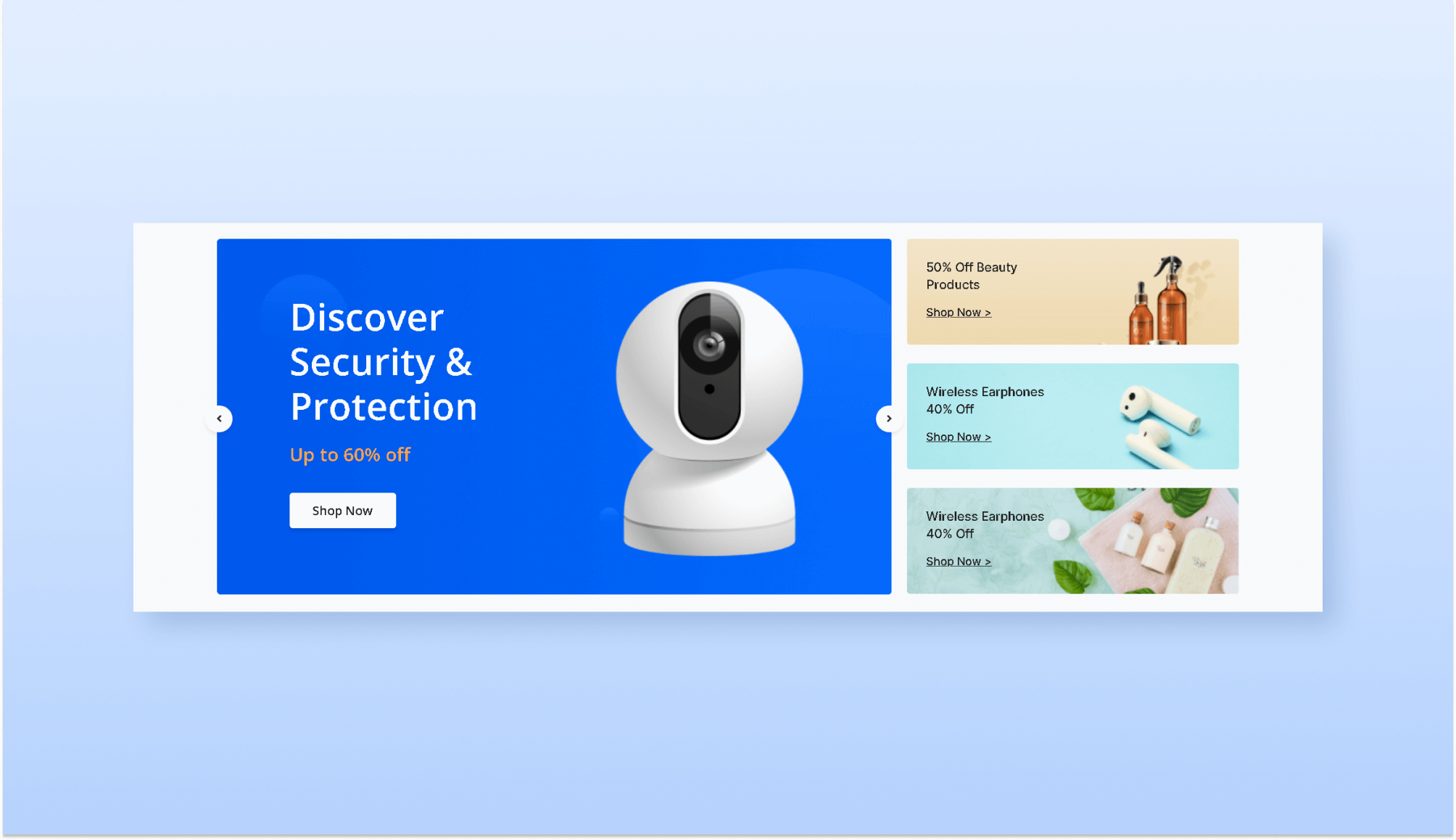 OneStopShop Hero Section For Gutenberg Banner