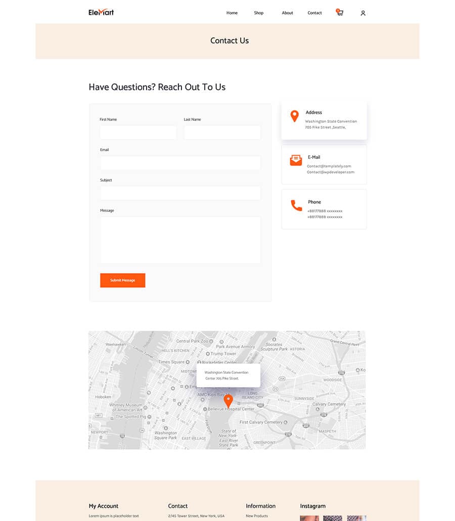 EleMart Contact thumbnail