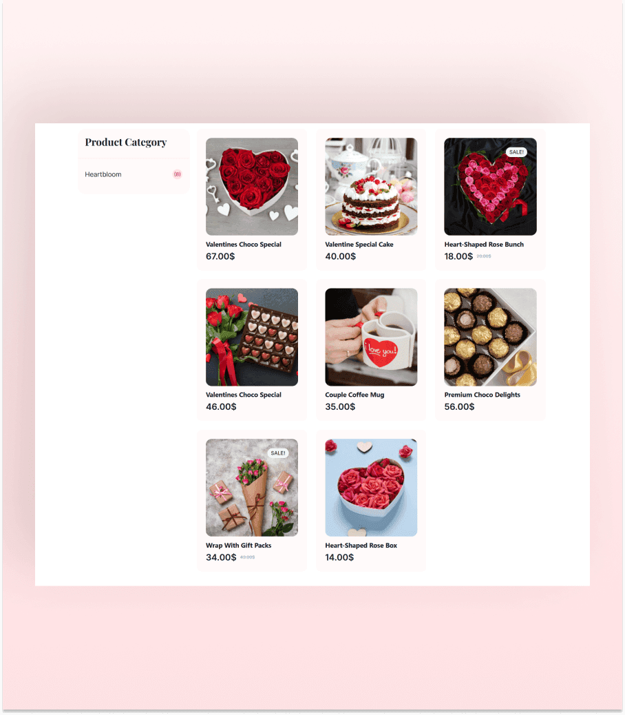 HeartBloom Product Grid Section thumbnail