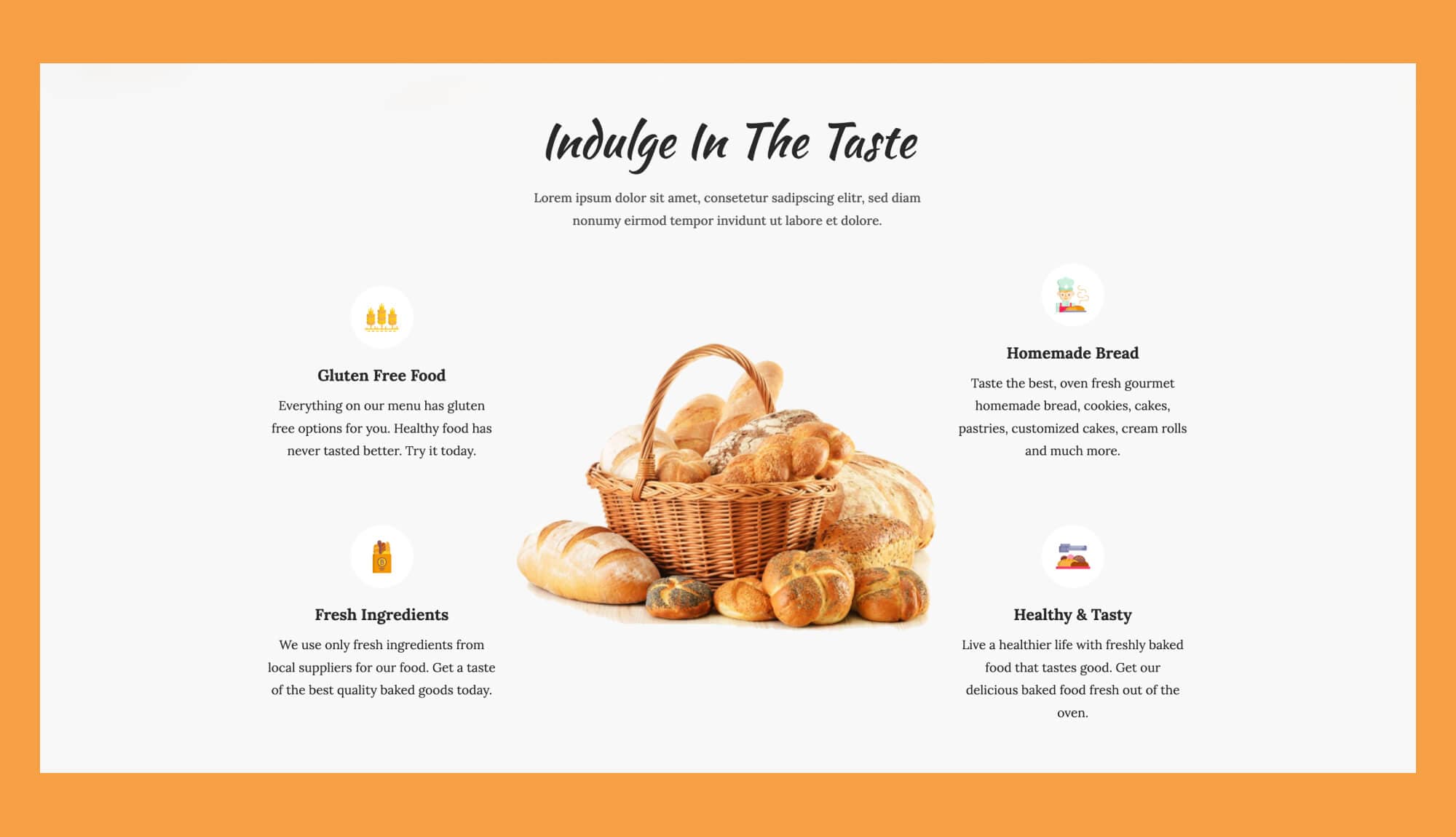 Bready Bake About Section For Gutenberg By Templately