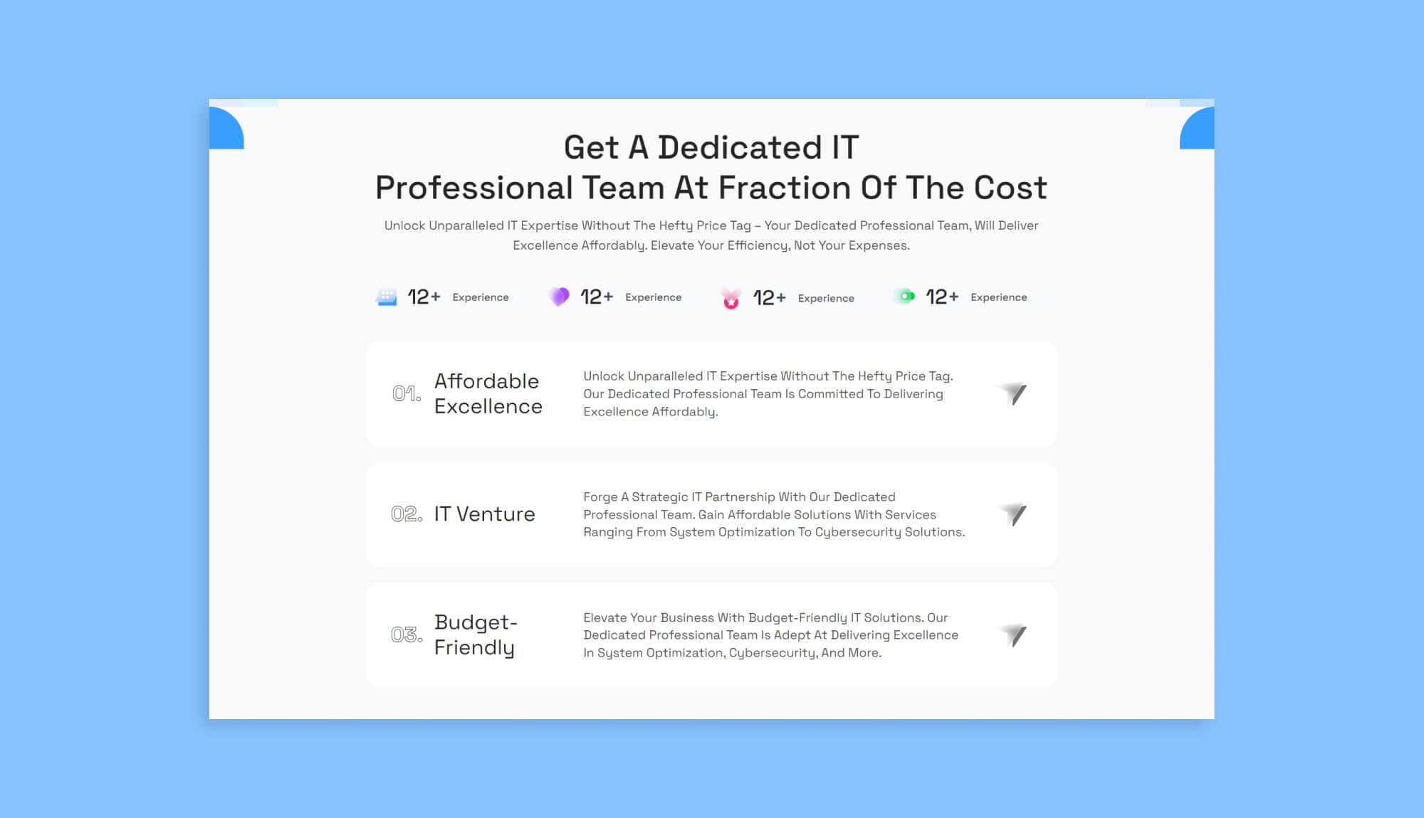 Techitok Features Section For Gutenberg Banner