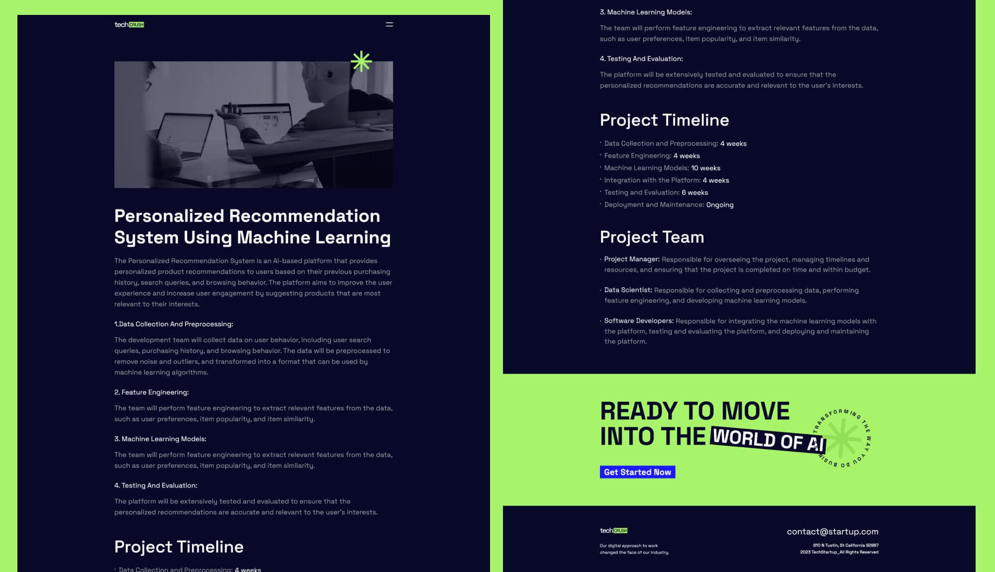 techCRUSH Project Details Page Banner