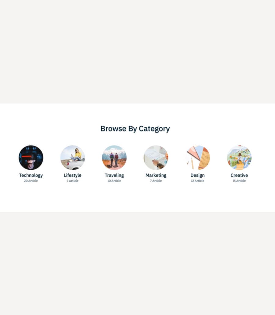 BloggerZen Browse By Category Section thumbnail