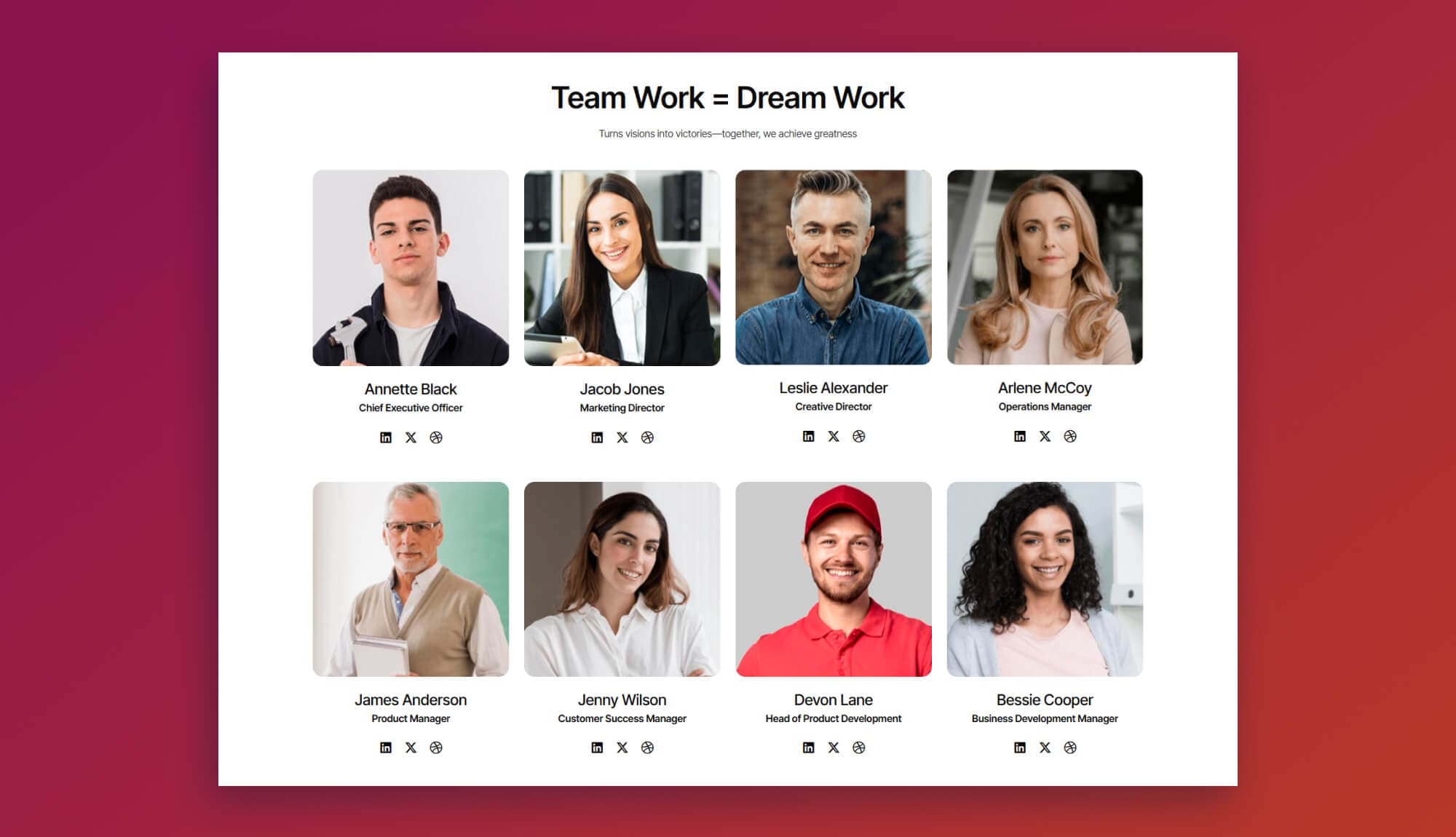 Cobizzhive Team Section Gutenberg Banner