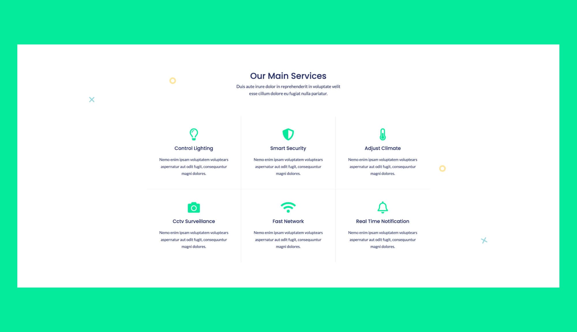 Homely Service Section For Gutenberg Banner