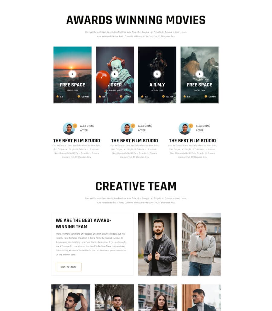 Flimo Services Page For Gutenberg thumbnail