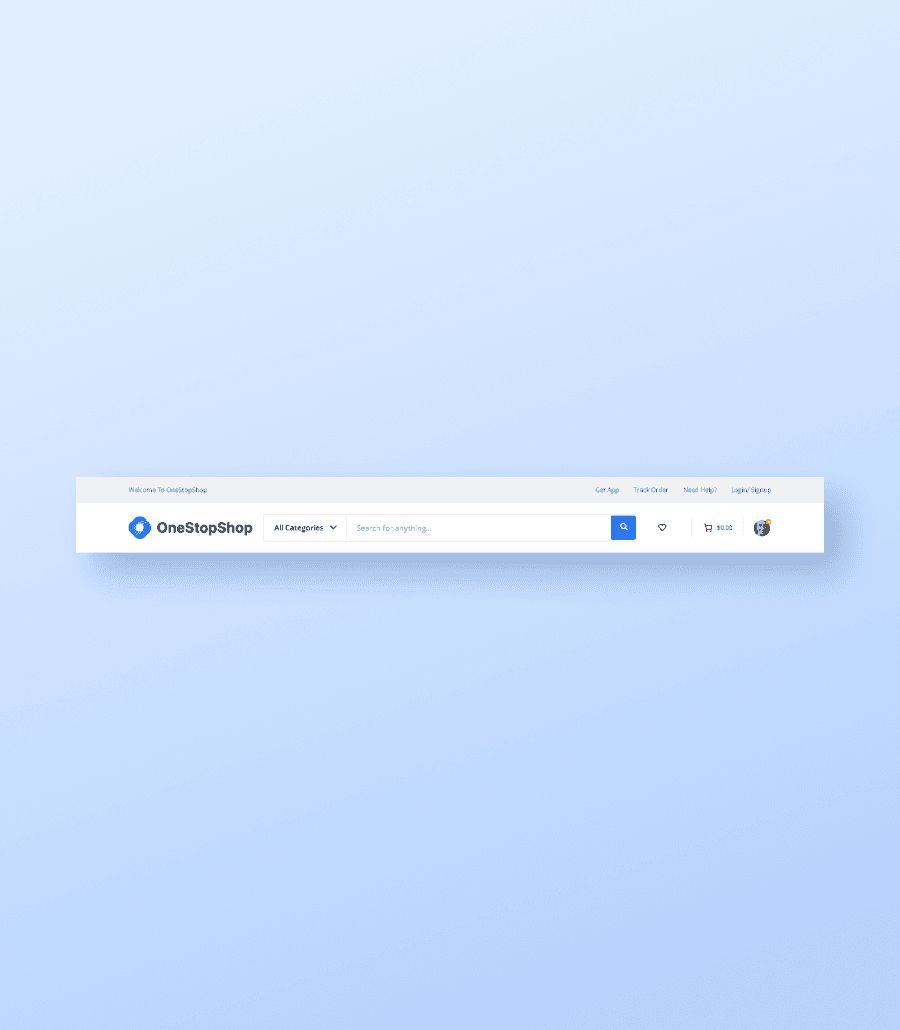 OneStopShop Header Section For Gutenberg thumbnail
