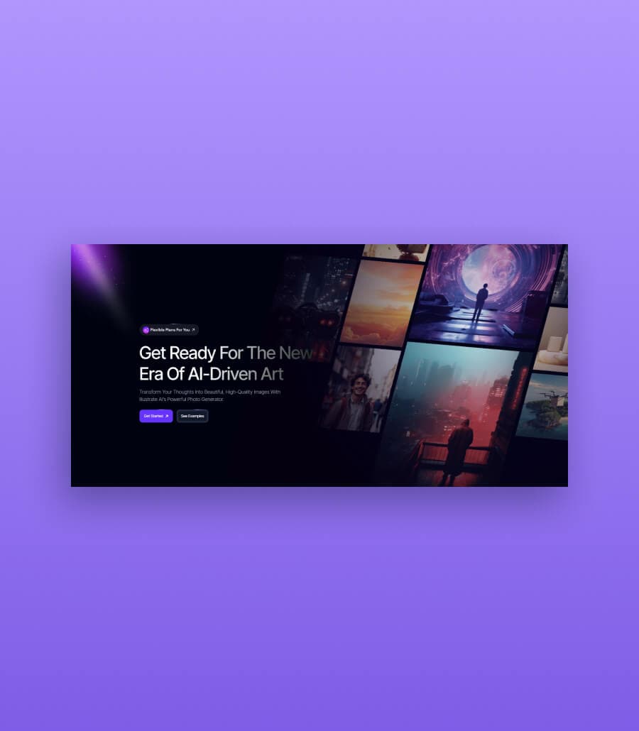 IllustrateAI Hero Section for Gutenberg thumbnail