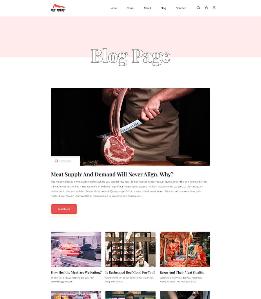 Meat Market Blog Page thumbnail