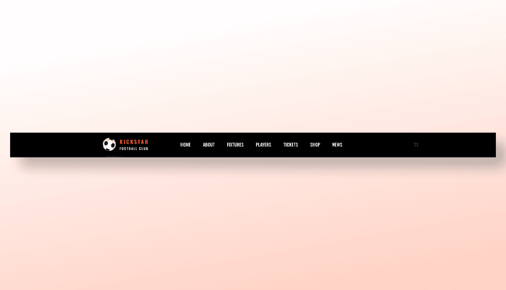 Kickstar Header Section For Gutenberg Banner