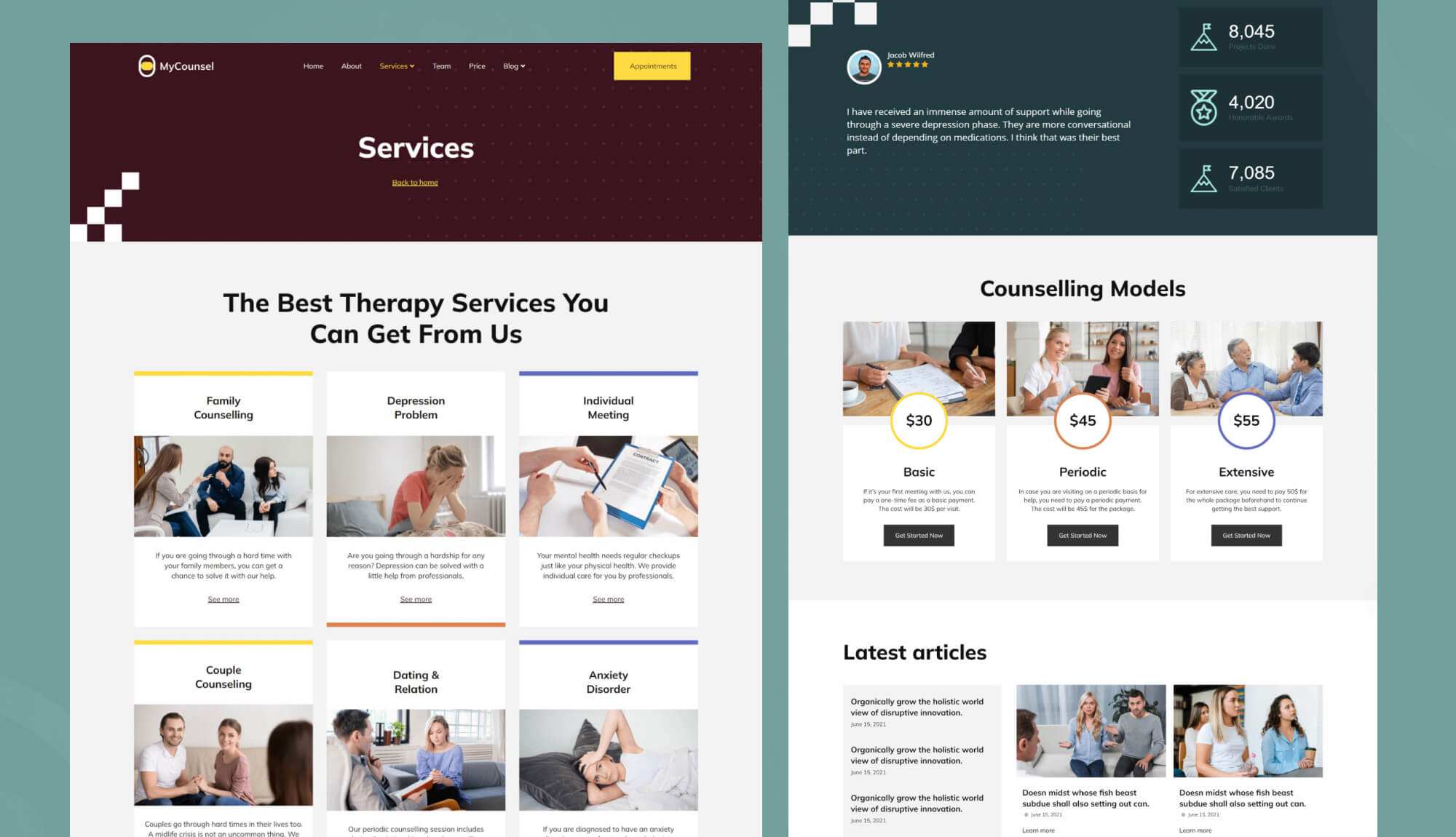 MyCounsel Services Page Banner