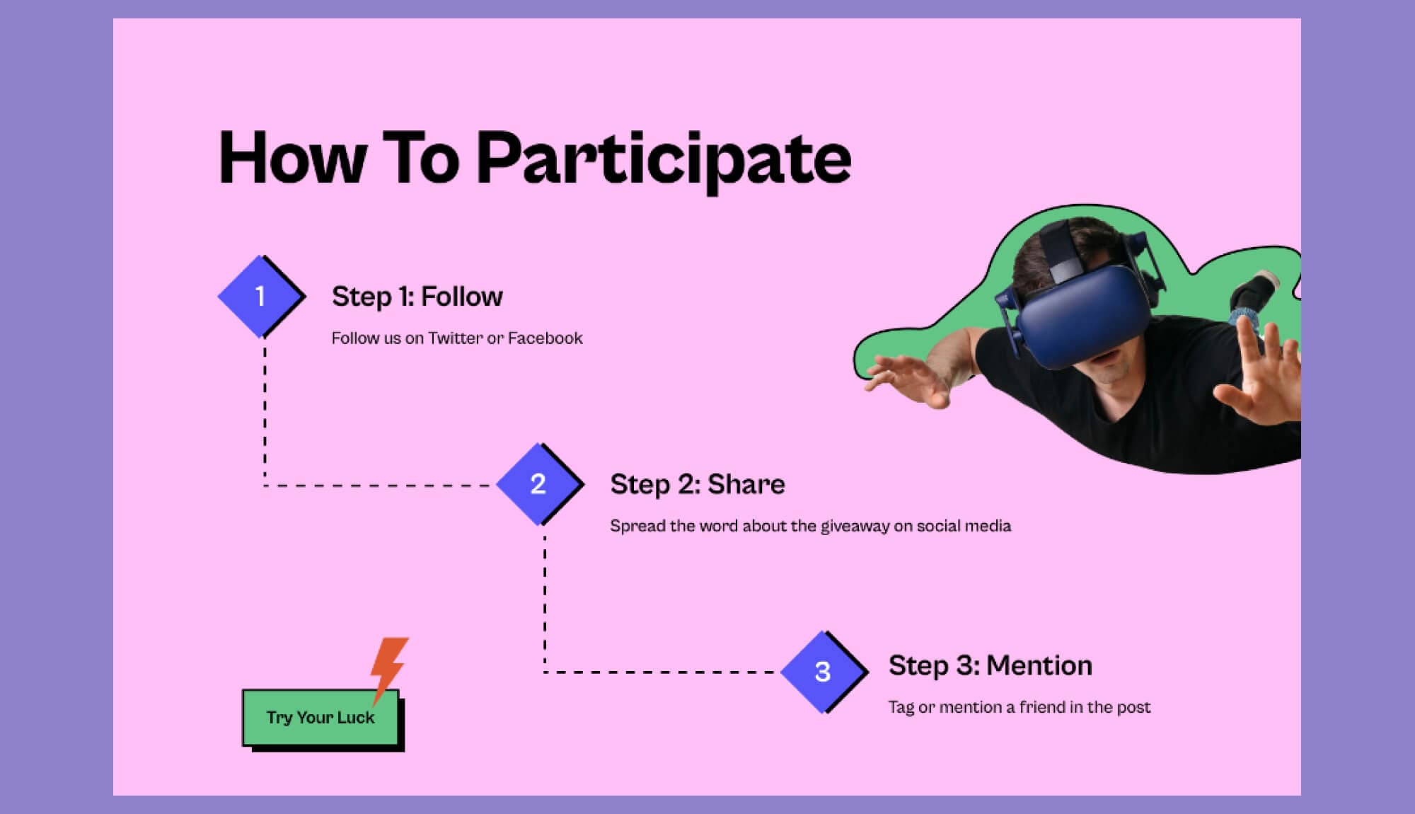 Jackpot Vault How to Participate Section For Gutenberg Banner