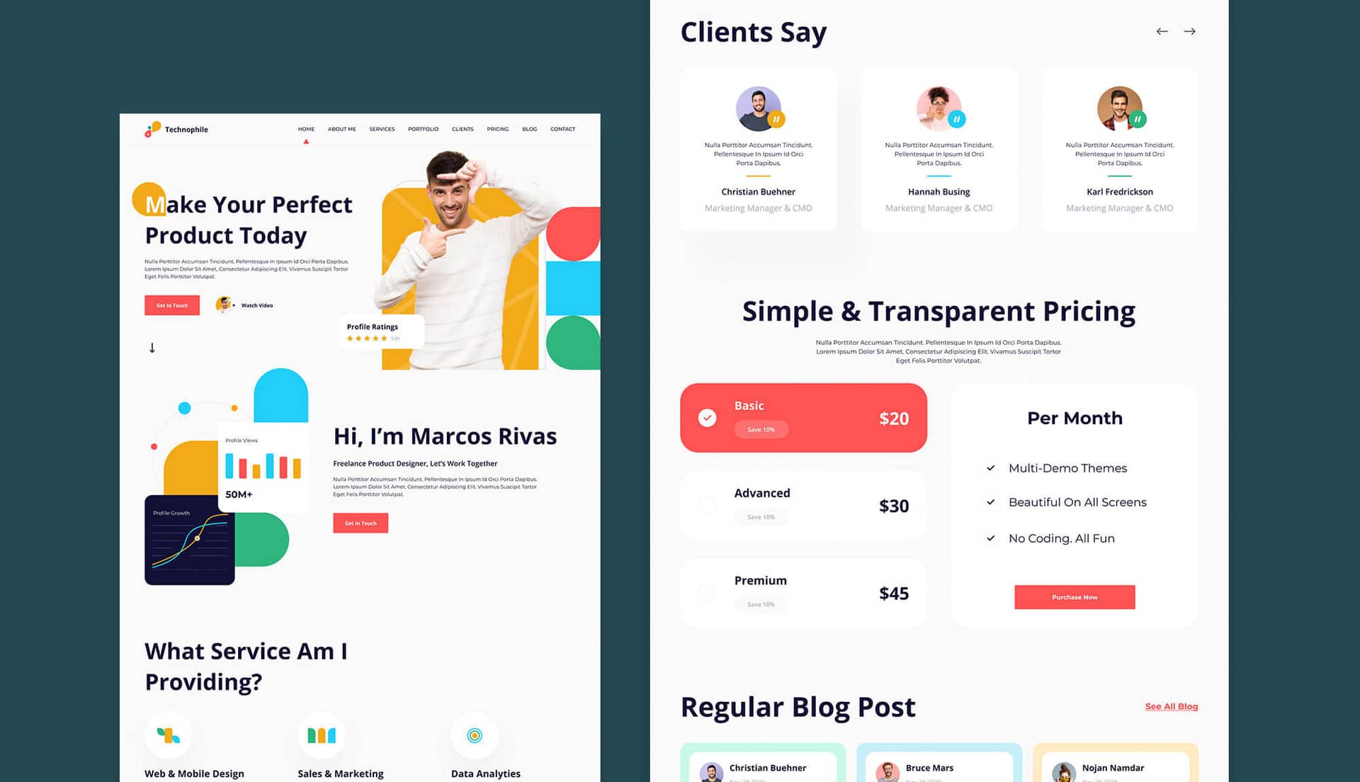 Technophile Home Page By Templately