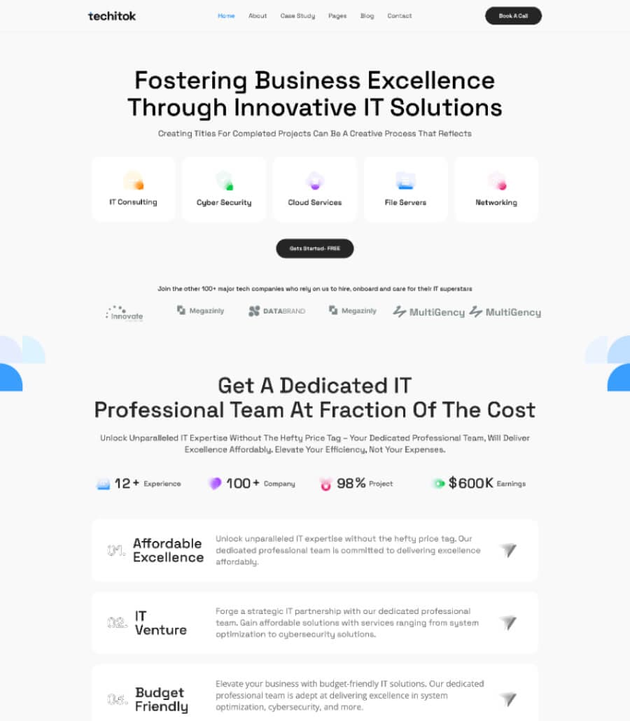 techitok Home Page thumbnail