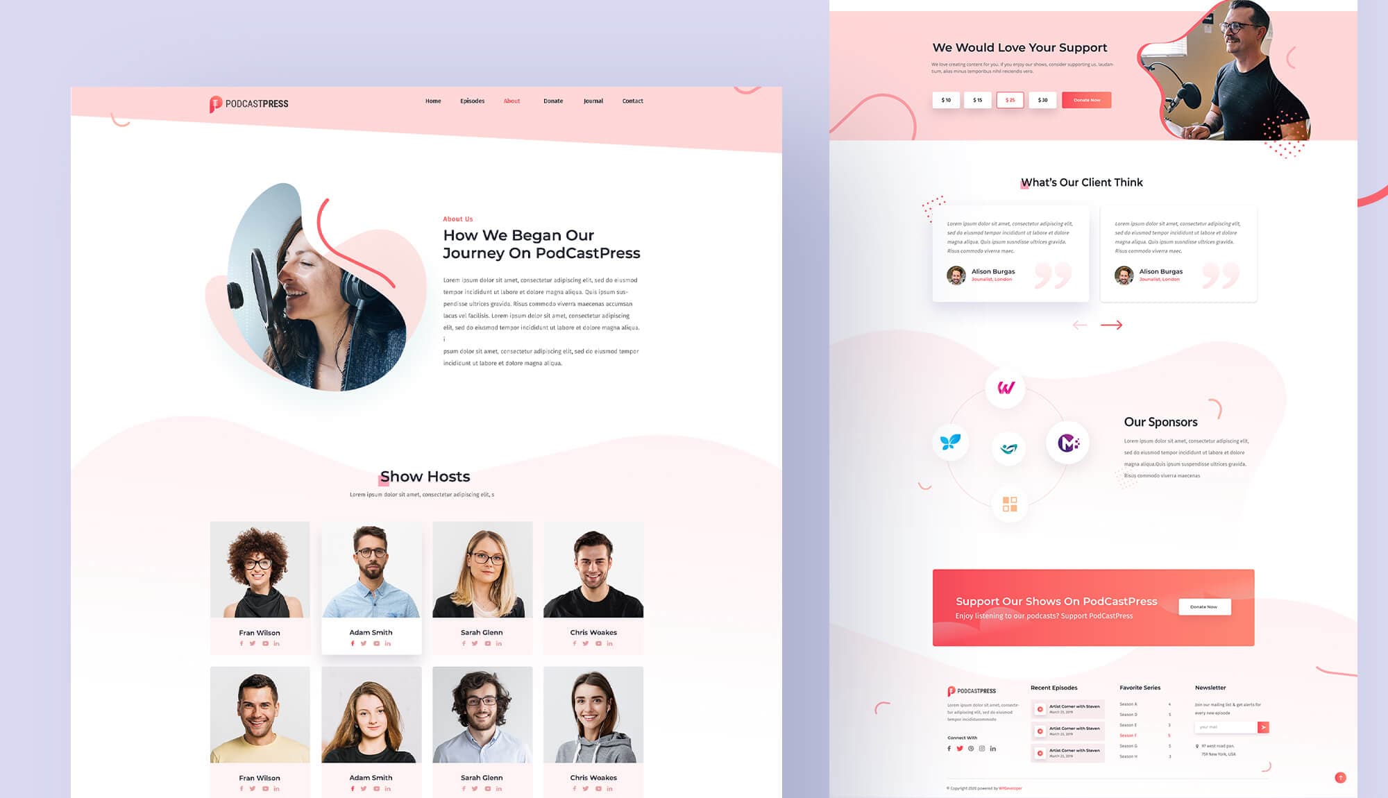 PodCastPress About Page Banner