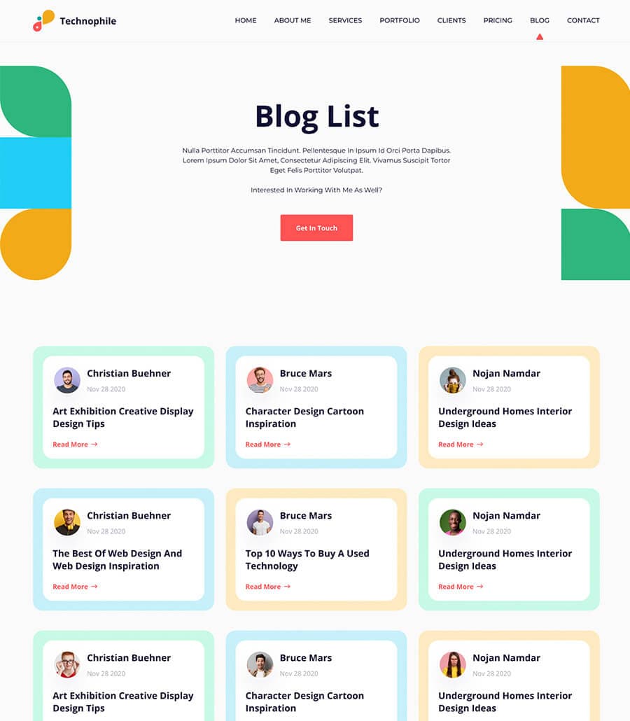 Technophile Blog Page thumbnail