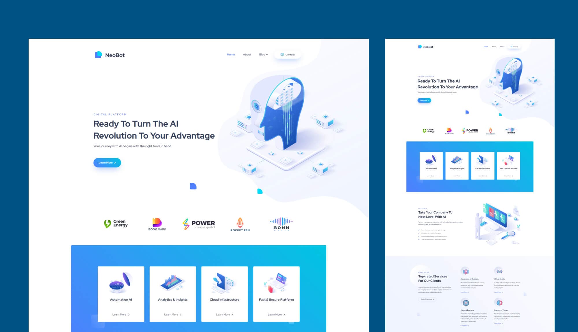 NeoBot Home Page Banner
