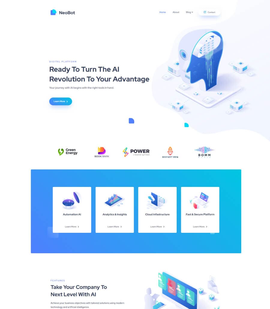 NeoBot Home Page thumbnail