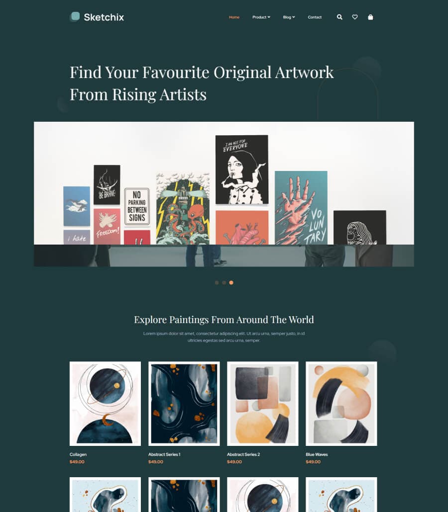 Sketchix Home Page thumbnail