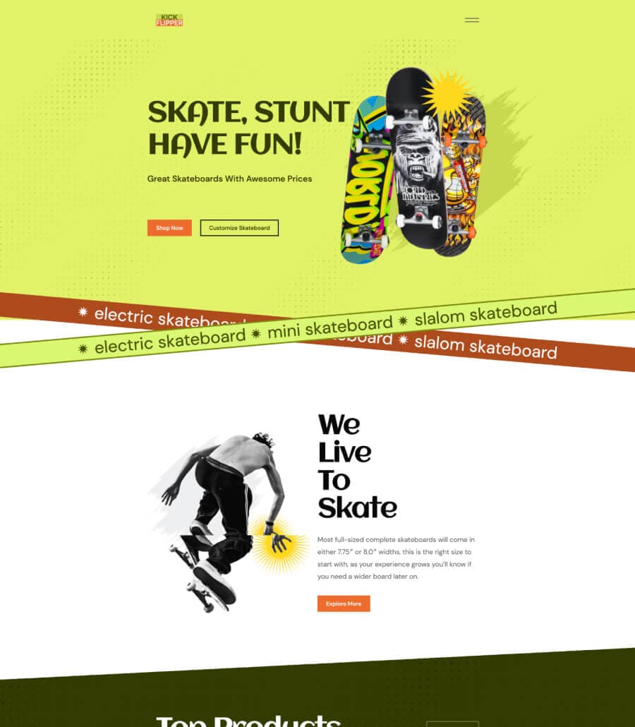 Kick Flipper Home Page thumbnail