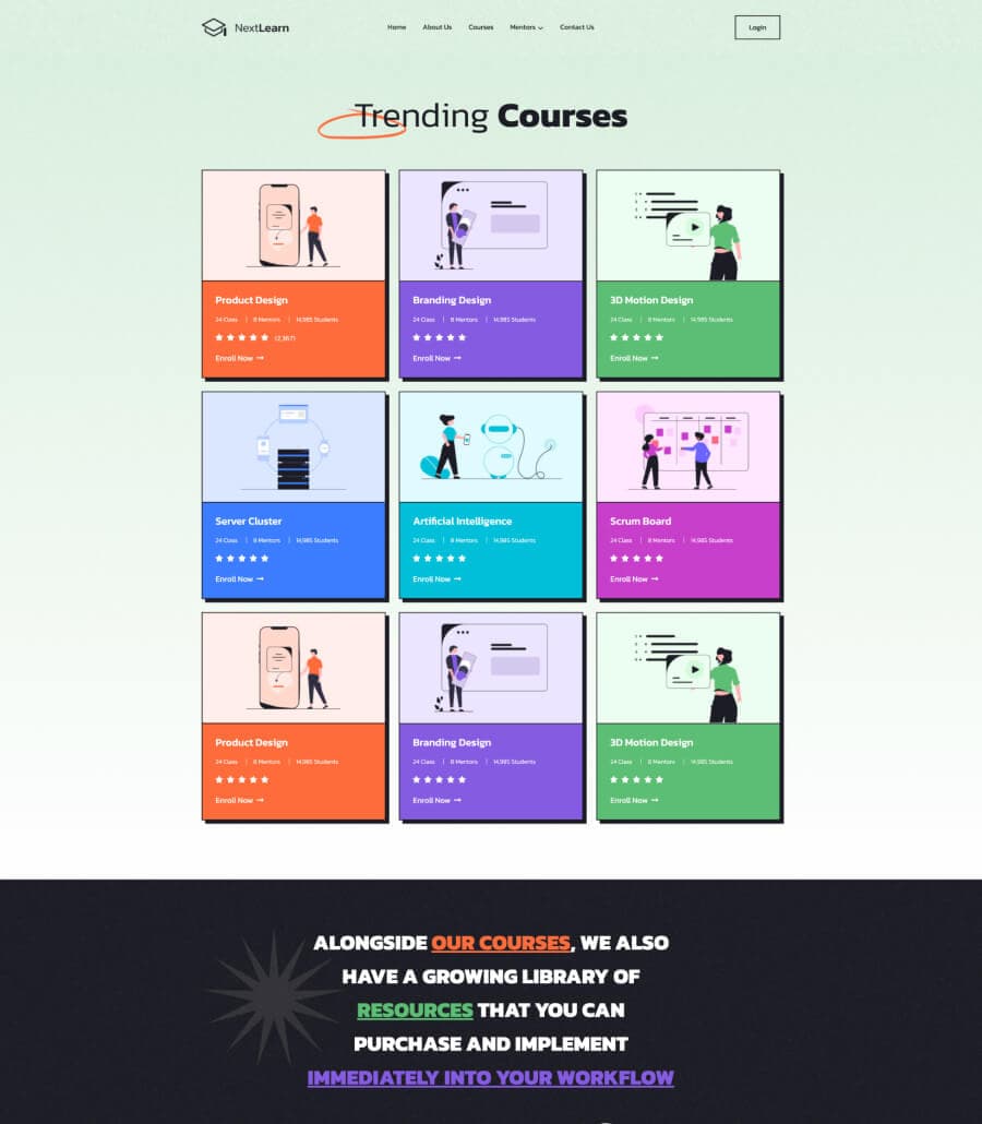 NextLearn Course Page For Gutenberg thumbnail