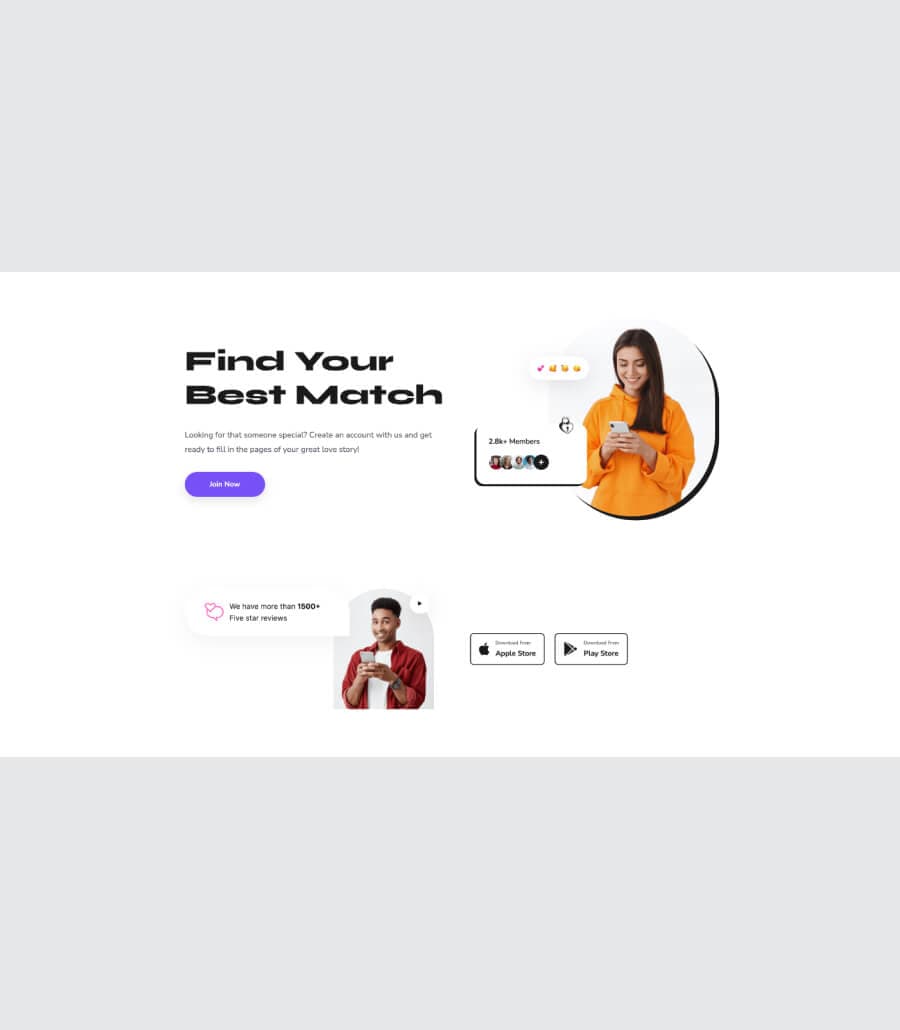 MatchMaker Banner Section thumbnail