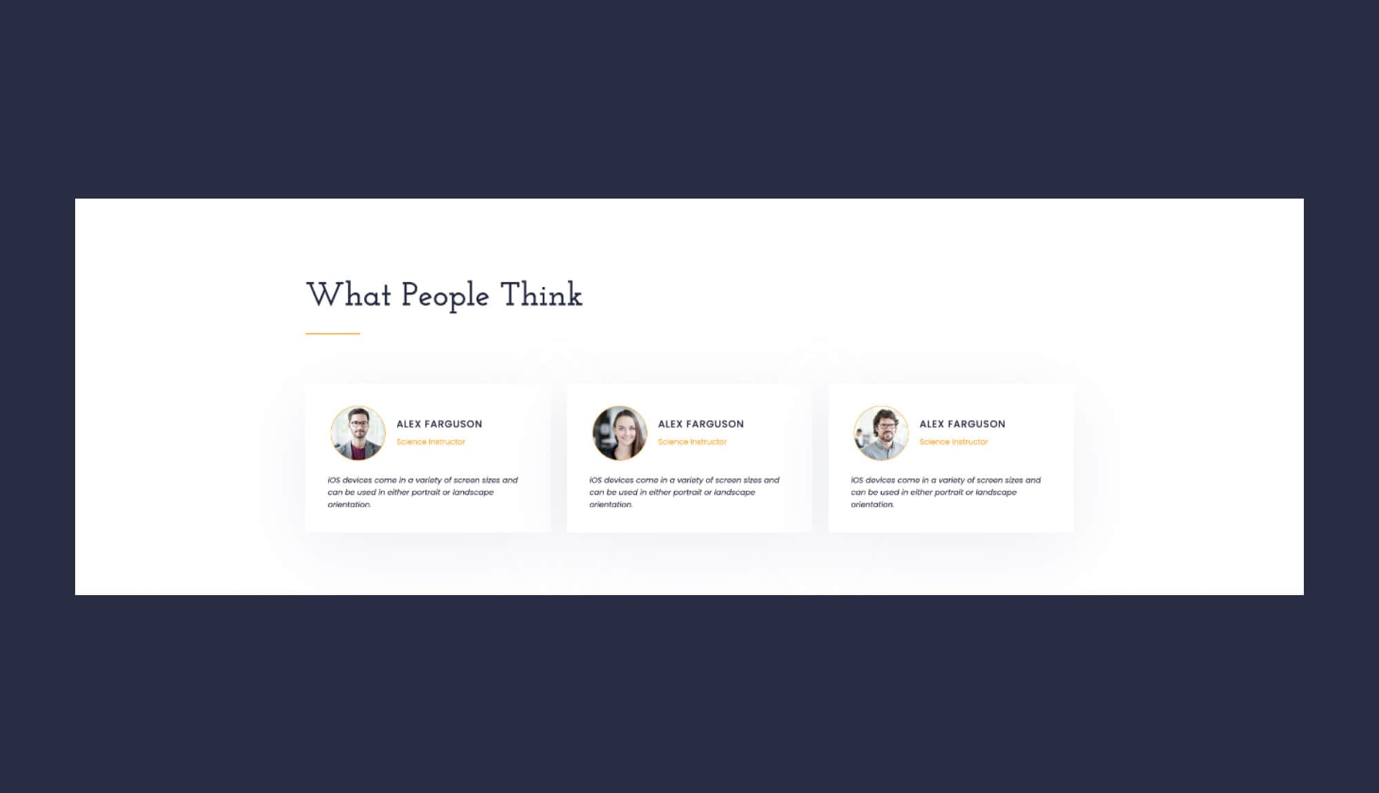 EduBee Testimonial Section For Gutenberg Banner