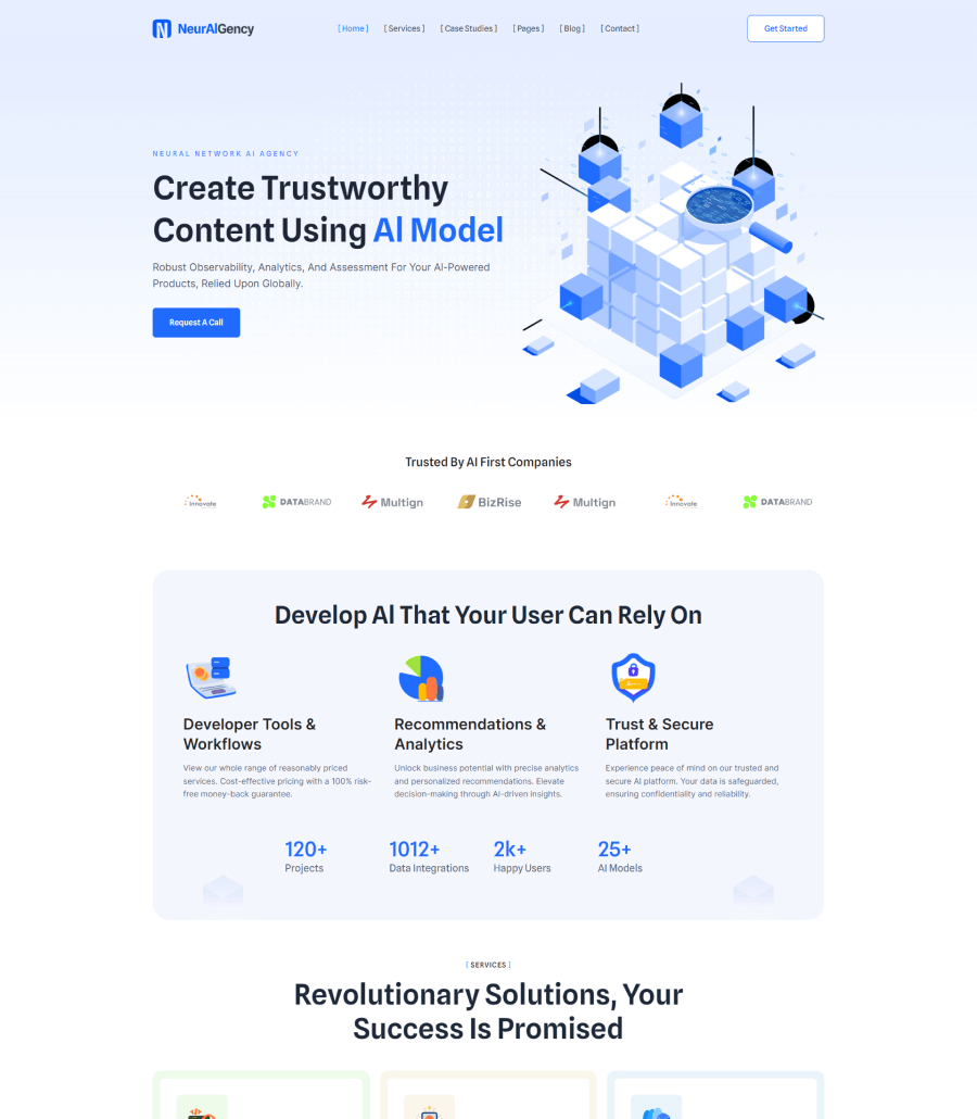NeurAIGency Home Page thumbnail