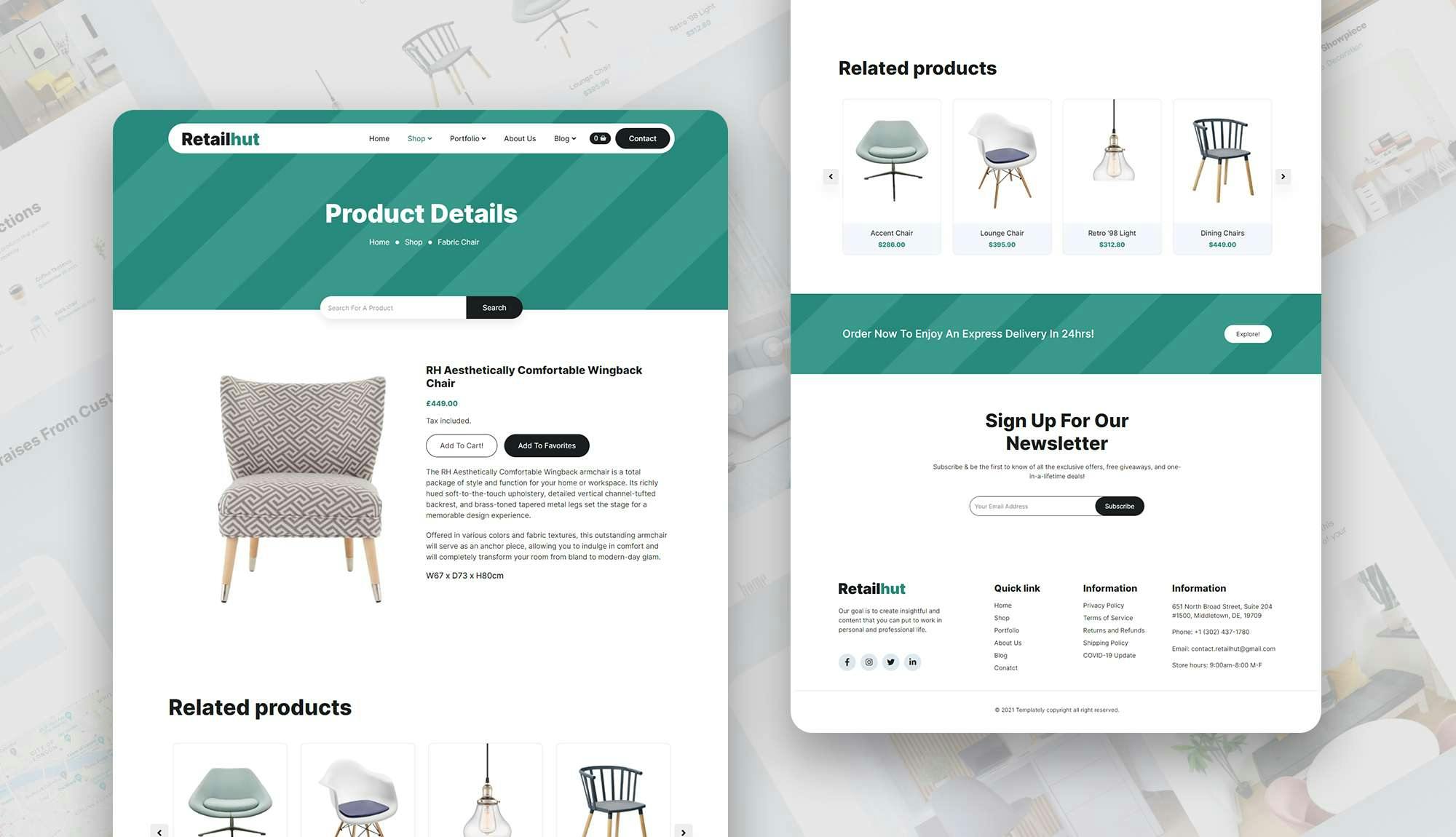 RetailHut Single Product Page Banner