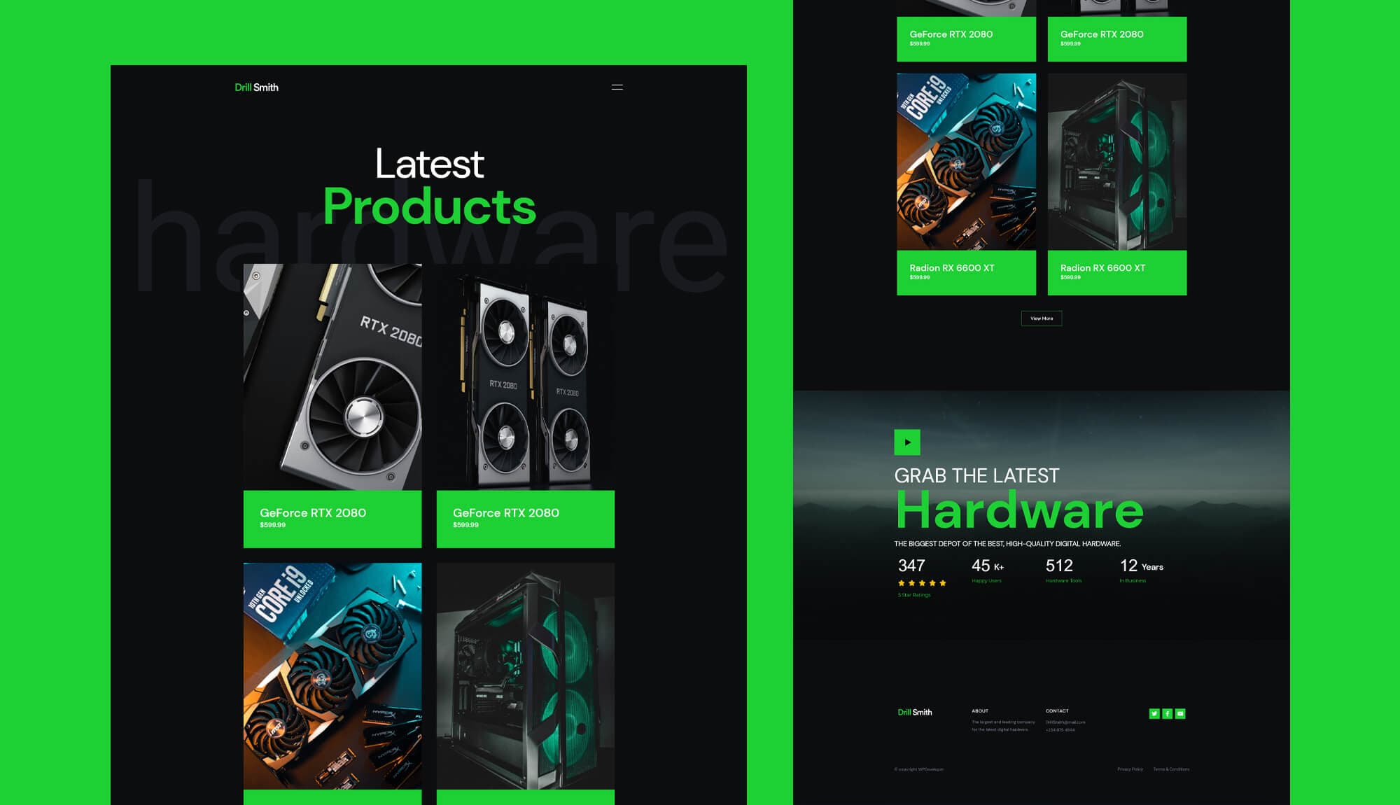 Drill Smith Products Page Banner