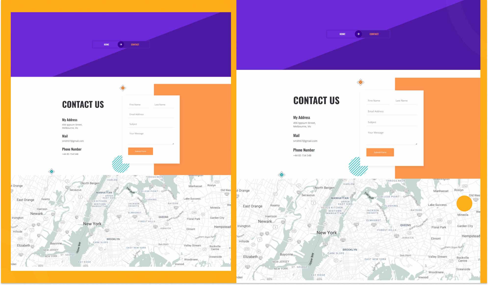 Smith Consulting Contact Page For Gutenberg By Templately
