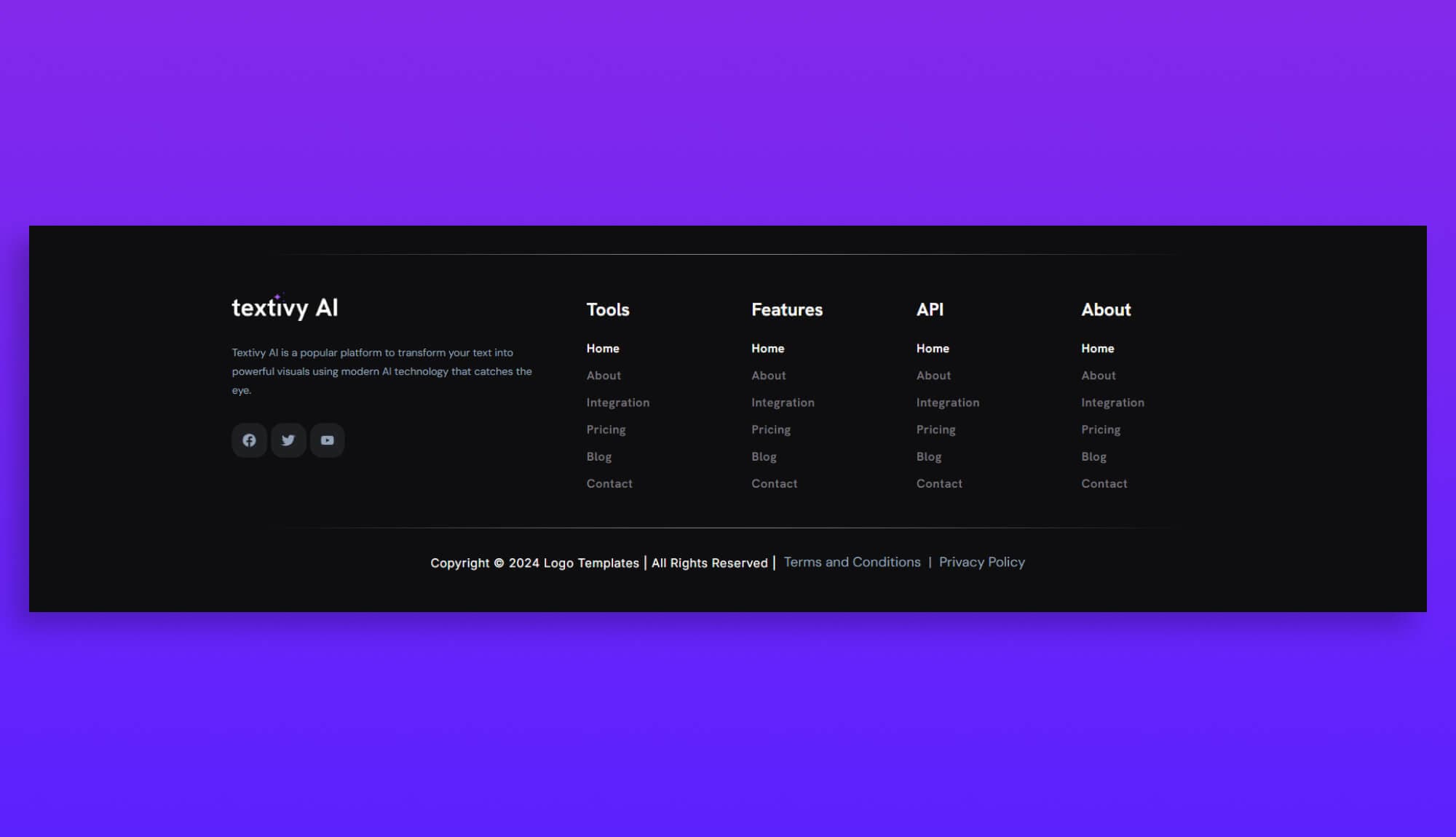 Textivy AI Footer Banner