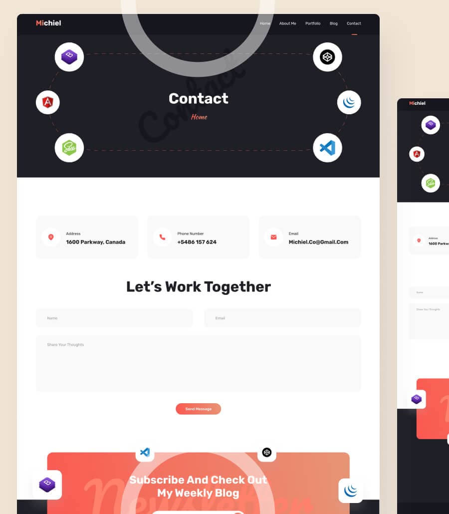 Michiel Contact Page thumbnail