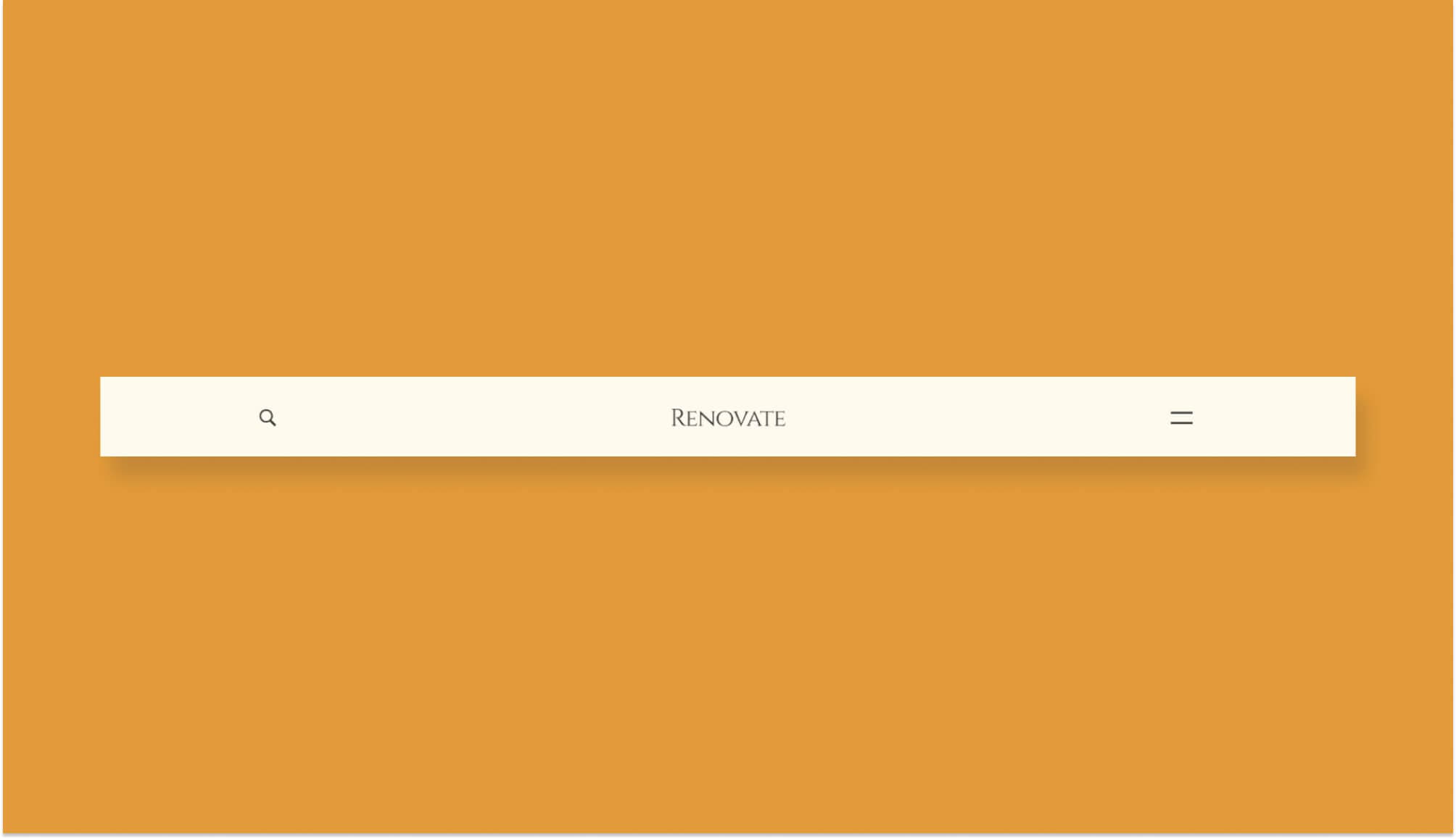 Renovate - Home Decor Header Section for Gutenberg Banner