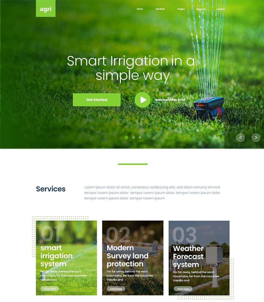 AgriTech Homepage thumbnail