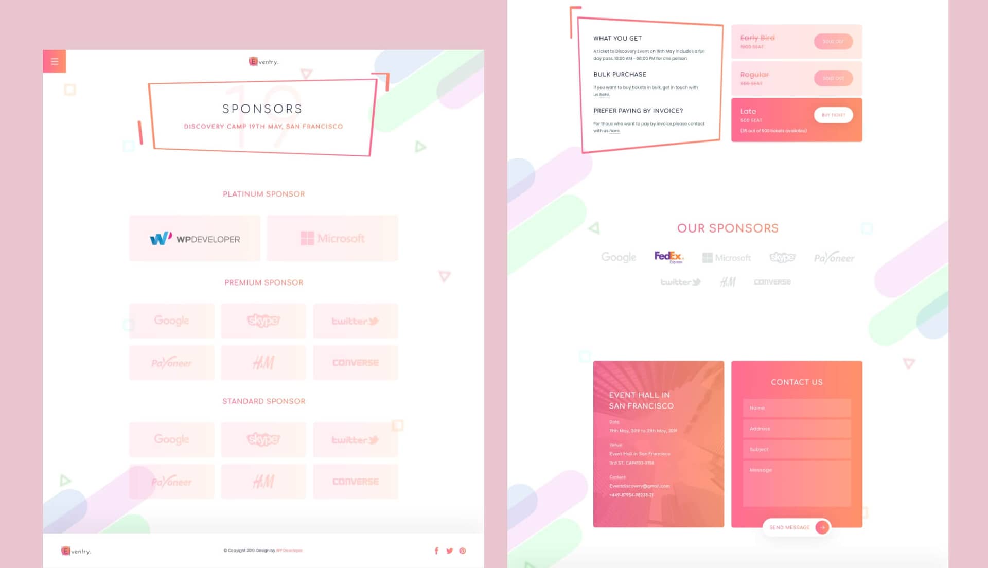 EventGree Event Template Sponsor Lite By Templately