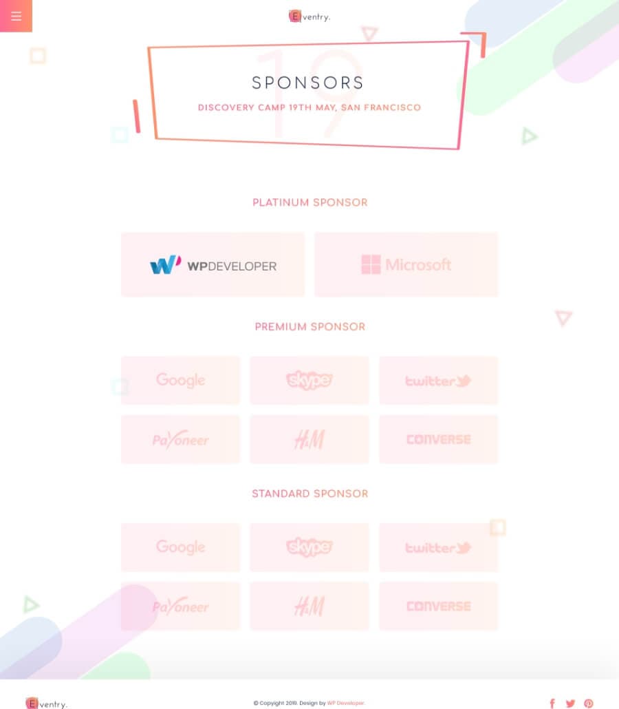 EventGree Event Template Sponsor Lite thumbnail