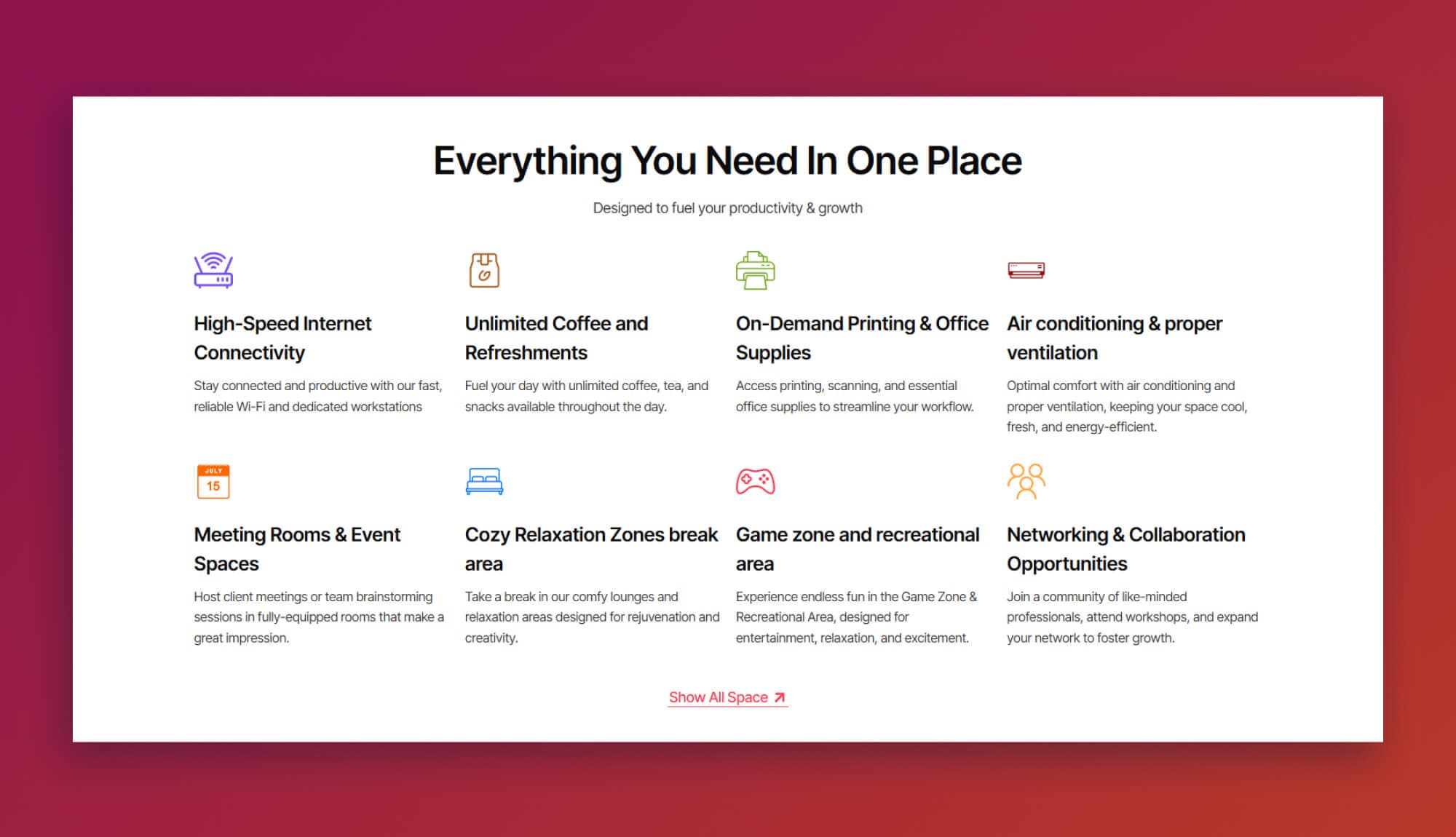 cobizz-hive-one-place-section By Templately