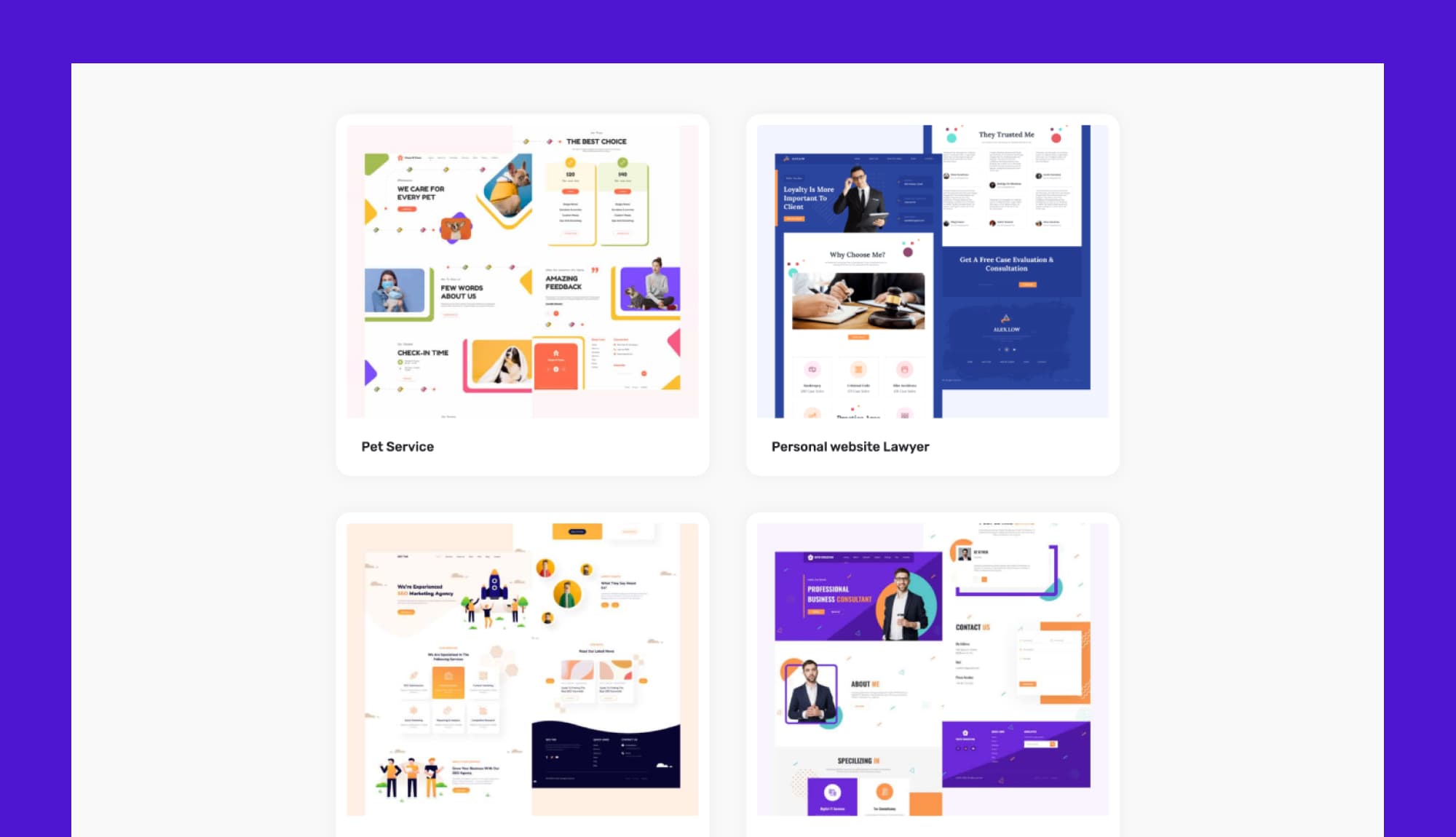 Michiel Portfolio Section Banner