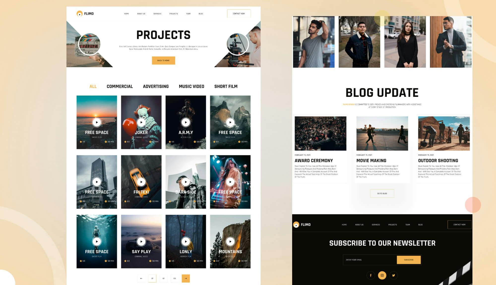 Flimo Projects Page Banner