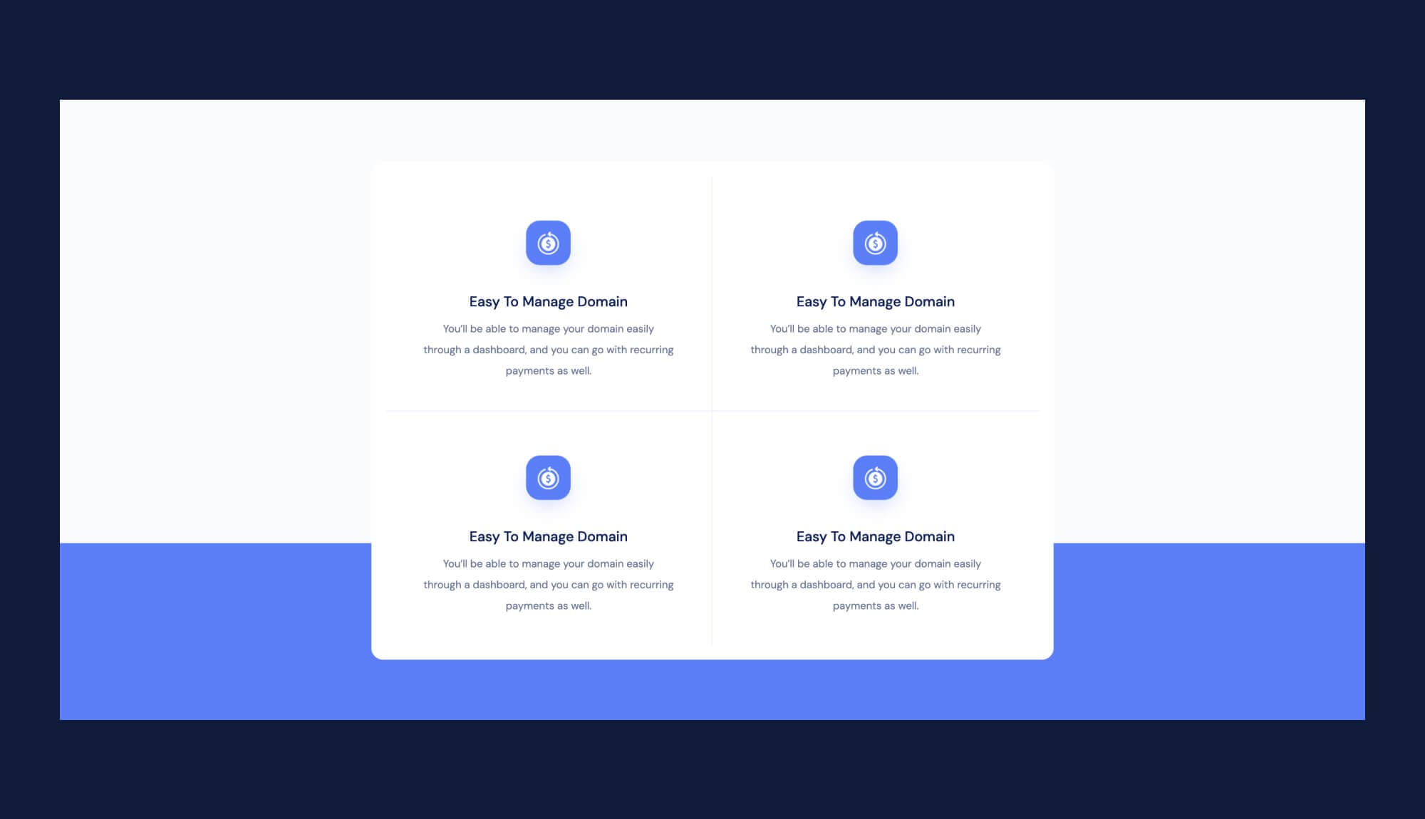 WPHost Info Section For Gutenberg Banner