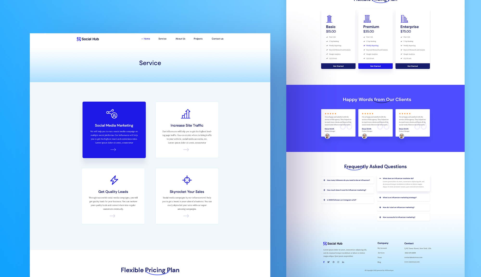 Social Hub Services Page Banner
