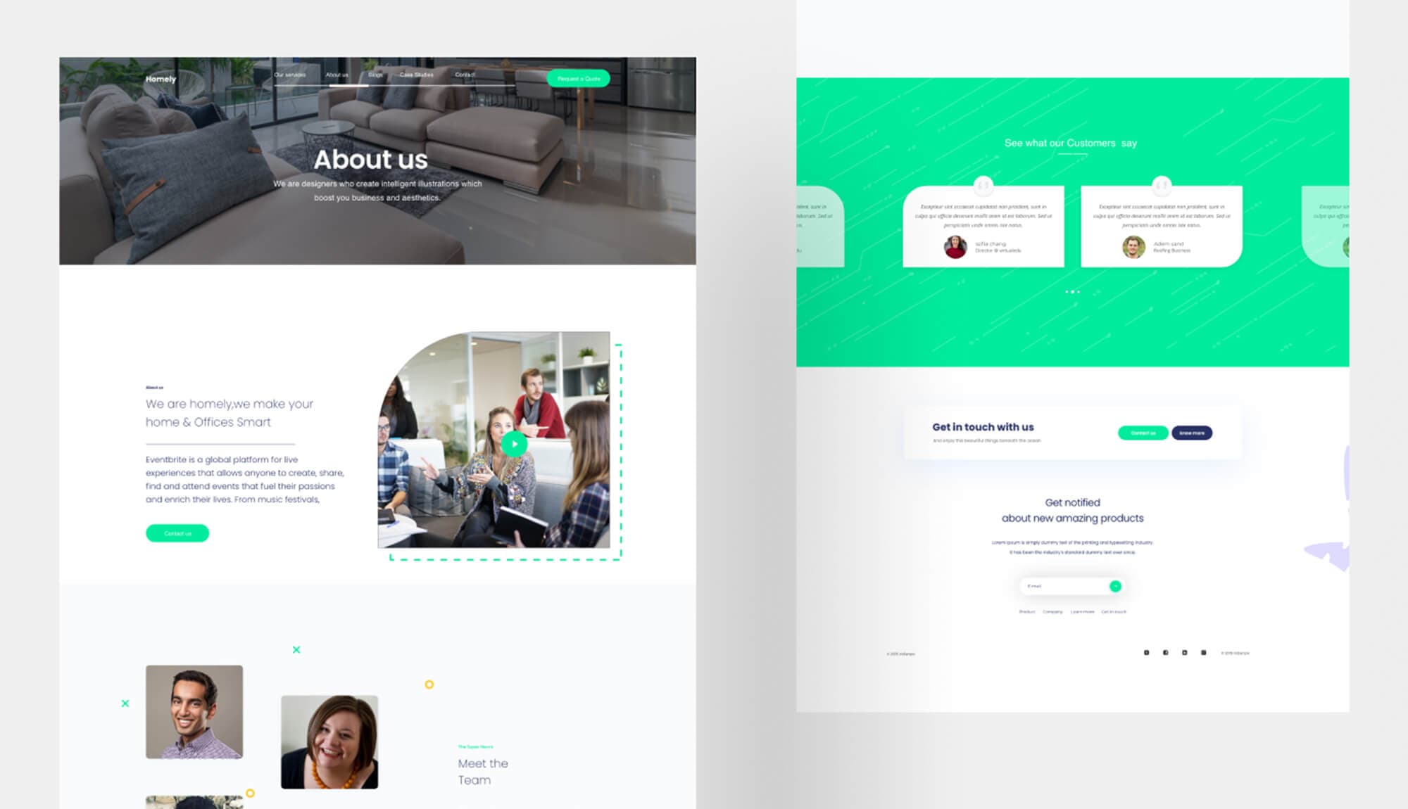 Homely About Page Banner