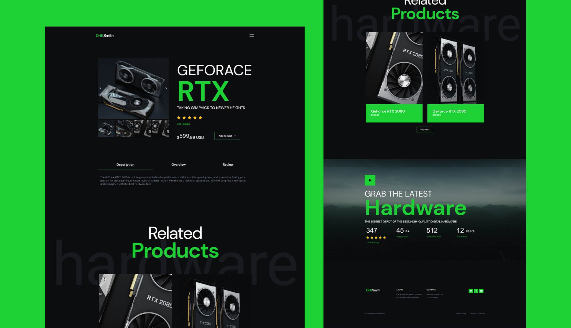 Drill Smith Single Product Page Banner